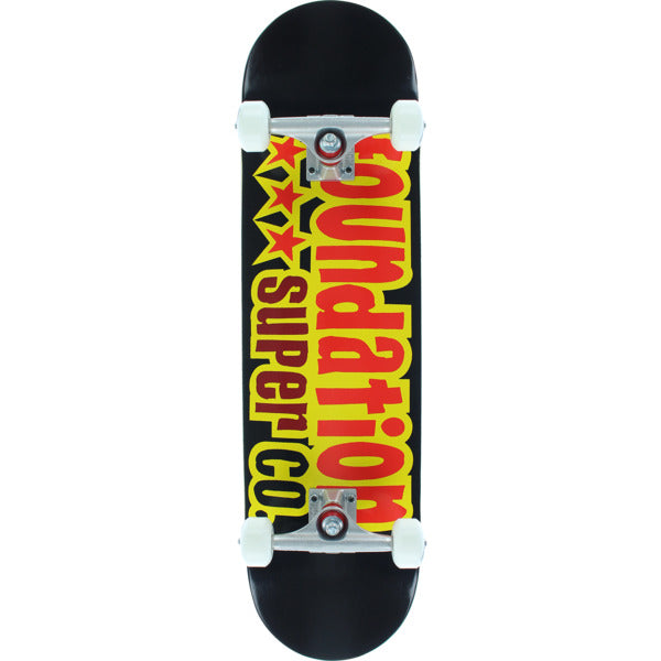 Fourstar 3 Star Complete Skateboard 8.1 - Black