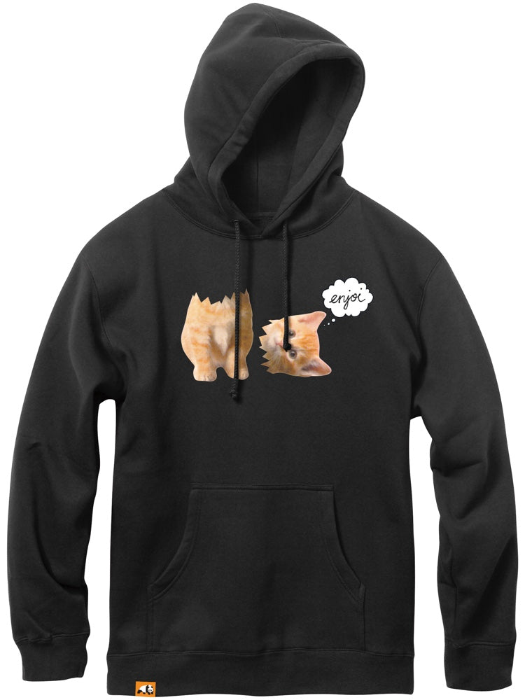 Enjoi Decapitated Kitty pullover hoodie - Vintage Black