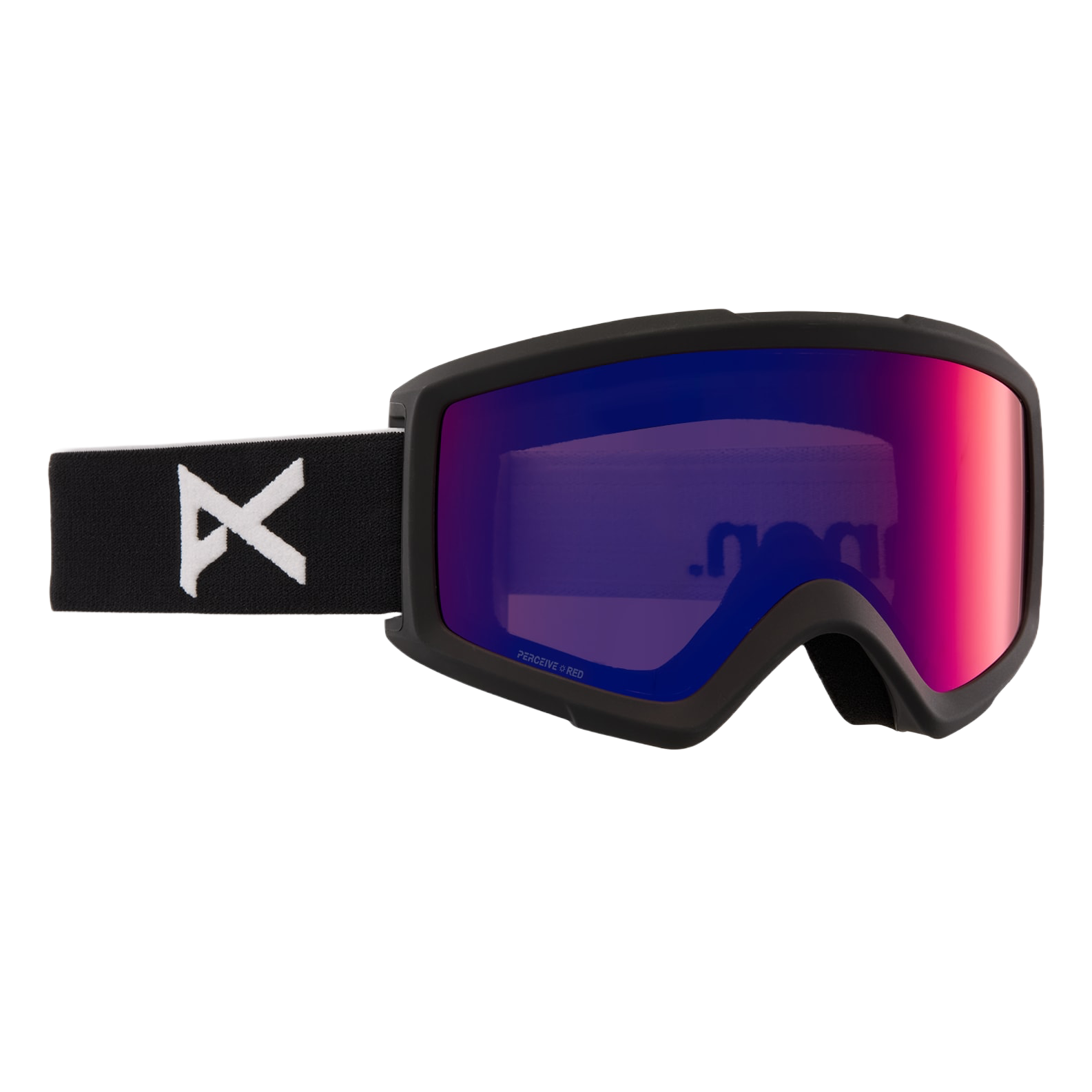Anon Helix 2.0 goggles - Black with Perceive Sunny Red lens