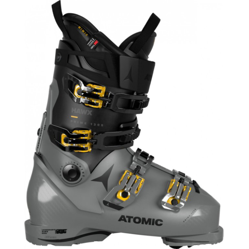 ATOMIC Hawx Prime 120 ski boots Mens Grey Black STM Snow Surf Skate