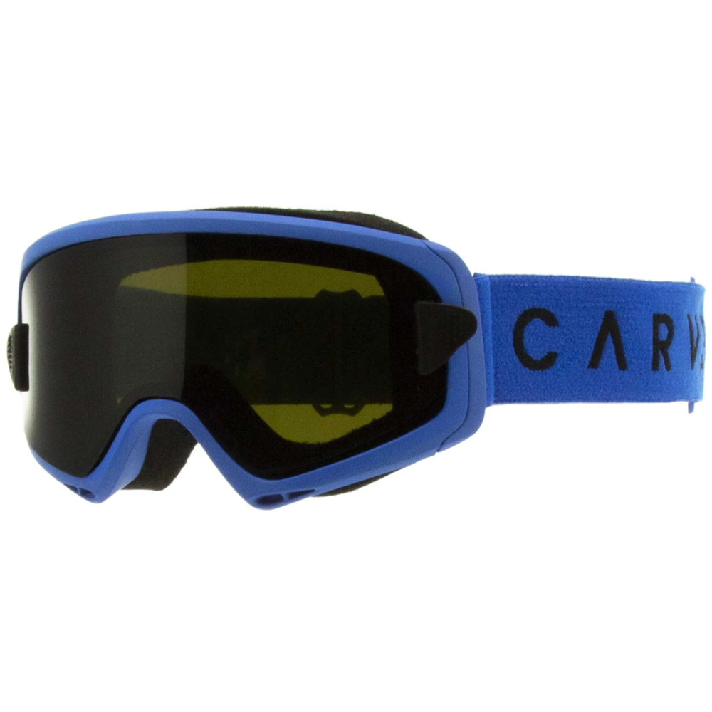 Carve Clingon goggles - Matte Blue Yellow - Grey overlay
