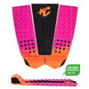 Creatures Italo Ferreira Lite Ecopure Pad - Fluro Red Fade Pink Black