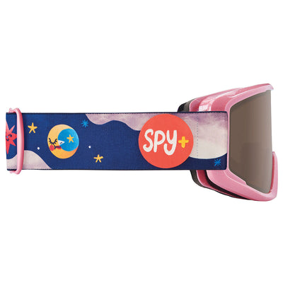 Spy Crusher Elite Jr Spy Goggle - So Lazo Bronze with Silver Spectra Mirror