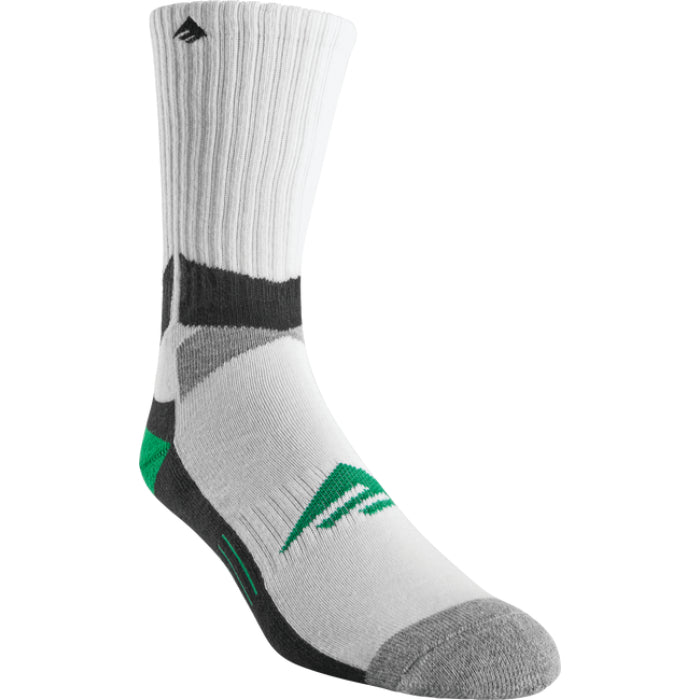 Emericana ASI Tech Sock - White