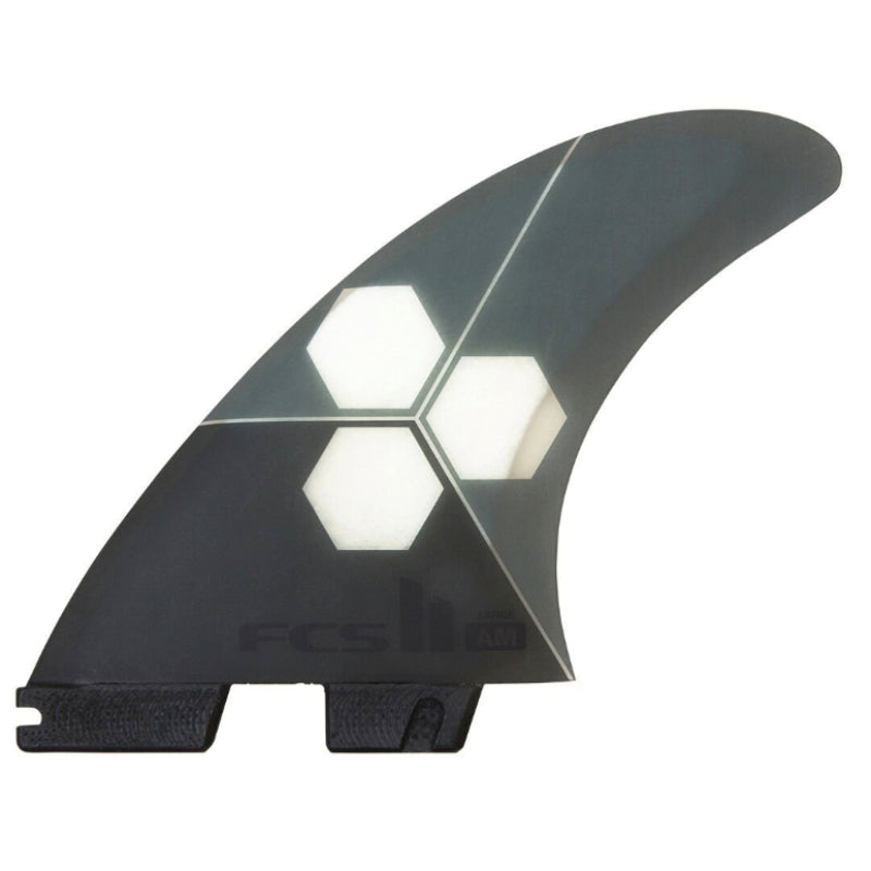 FCS II AM PC Grey Tri-Fins - Large
