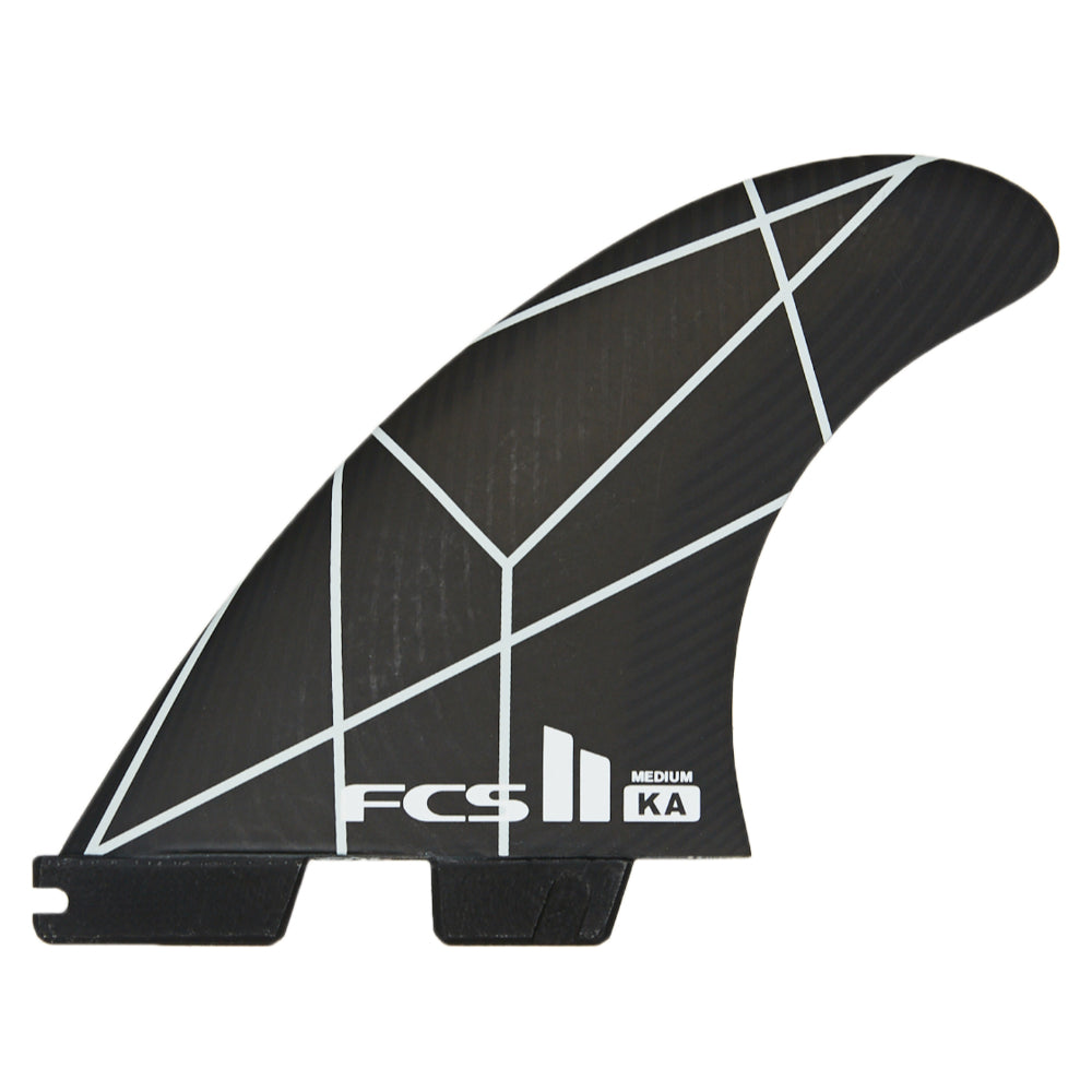 FCS II KA PC Small White/Grey Tri Fins