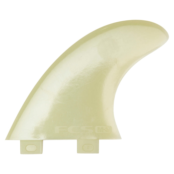 FCS M3 - Natural Glass Tri Fin Set