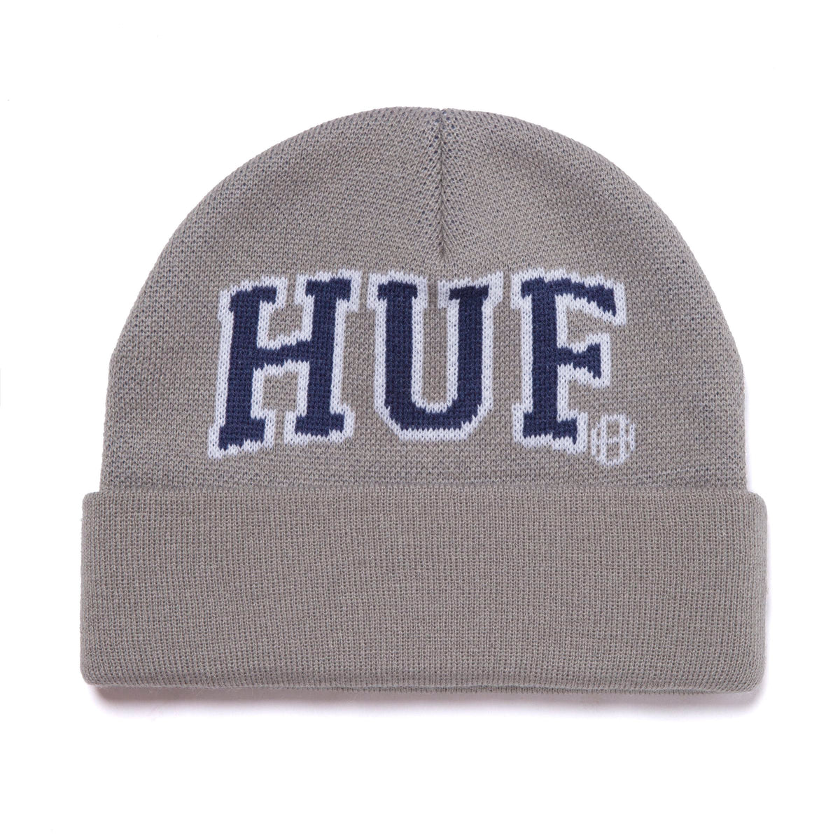 HUF Arch Logo Beanie - Gunmetal