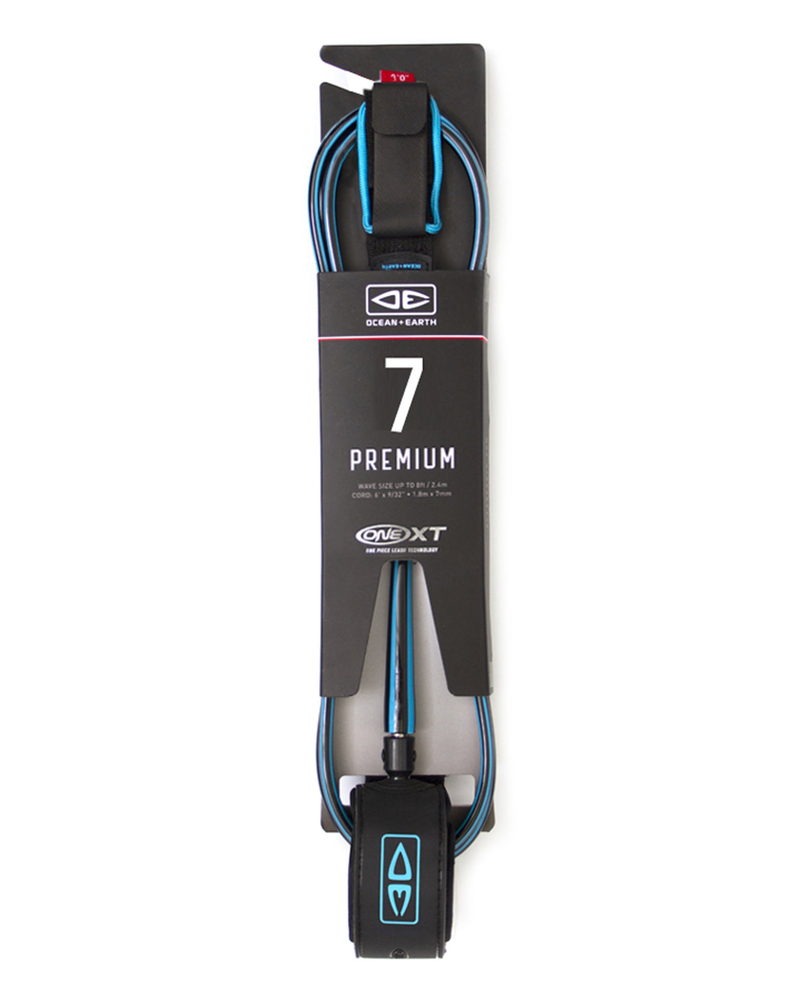 OCEAN AND EARTH Premium 7 One XT Leash - Blue