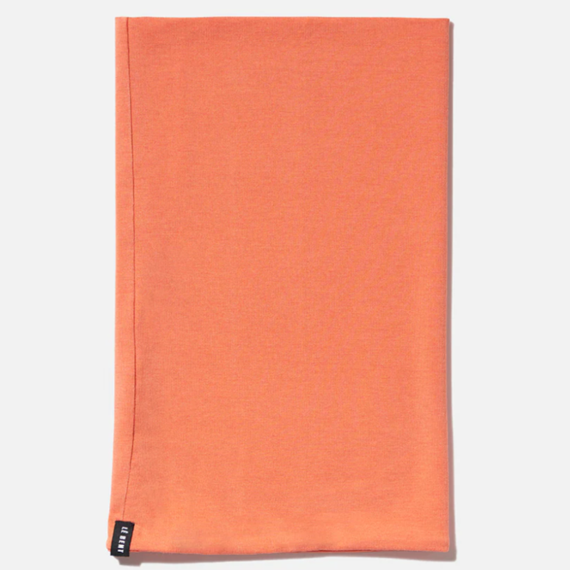 Le Bent Kids Midweight Neck Gaiter - Firey Coral