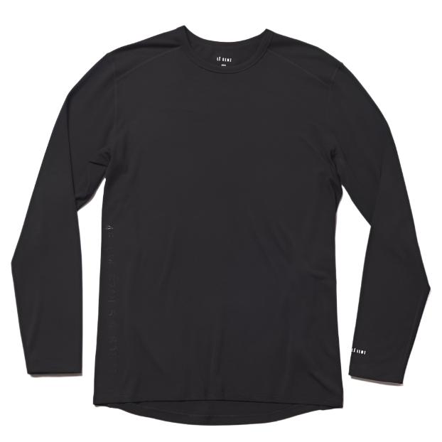 LE BENT Core Midweight Crew thermal top - Mens - Dark Cloud