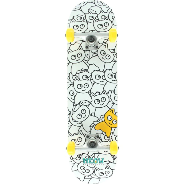 Meow skateboard complete - Sticker Pile - 8.0