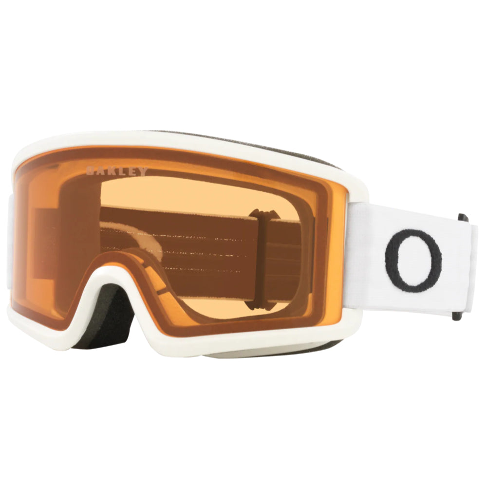 Oakley Target Line L goggles - Matte White w/ Persimmon