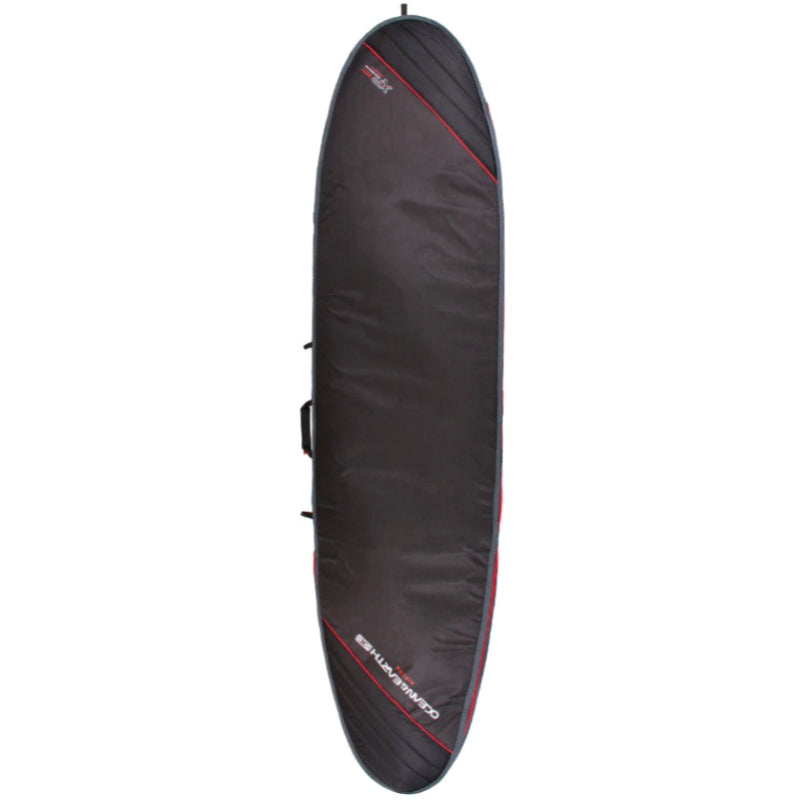 Ocean & Earth Aircon Longboard Board Cover - Black/Red