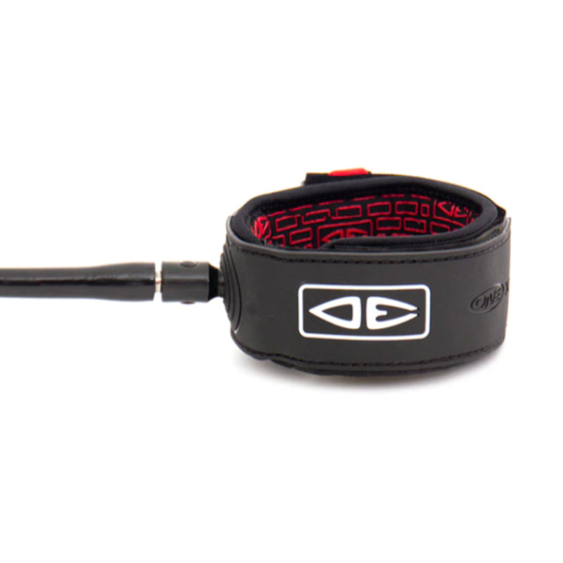 Ocean & Earth One XT Slimline Comp 6ft Leash - Black