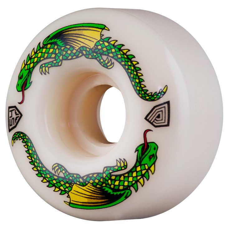 POWELL PERALTA Dragon Formula wheels 93A 32W - White - 54mm