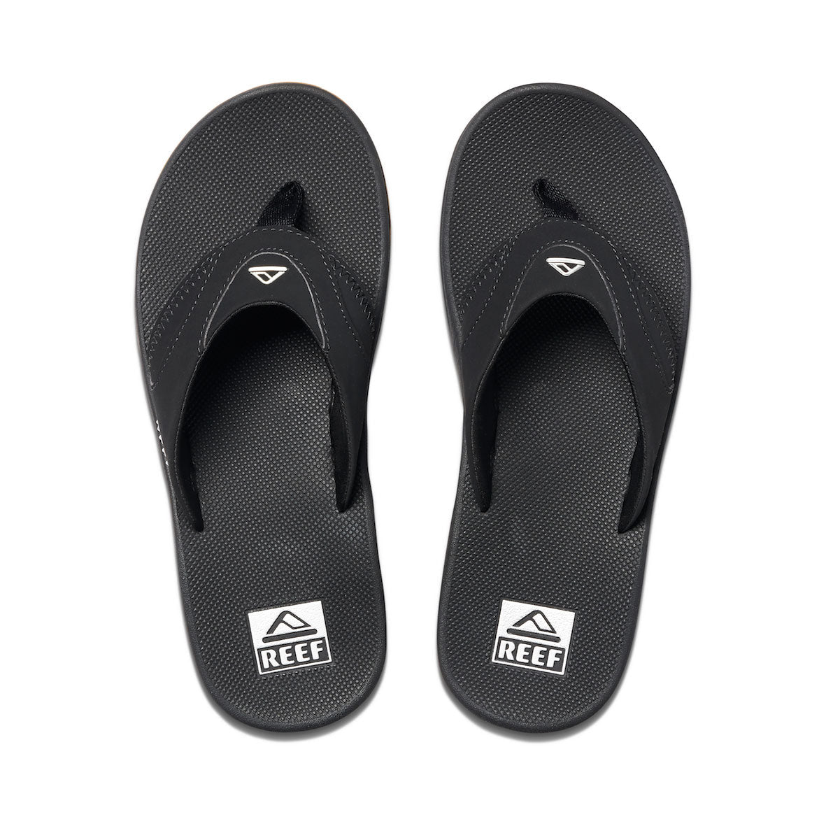 REEF Fanning sandals - Mens - Black/Silver (BLS)