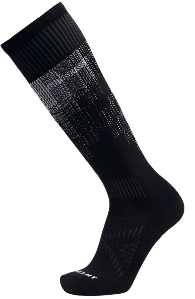 Le Bent Pixel Light Ski Sock - Mono