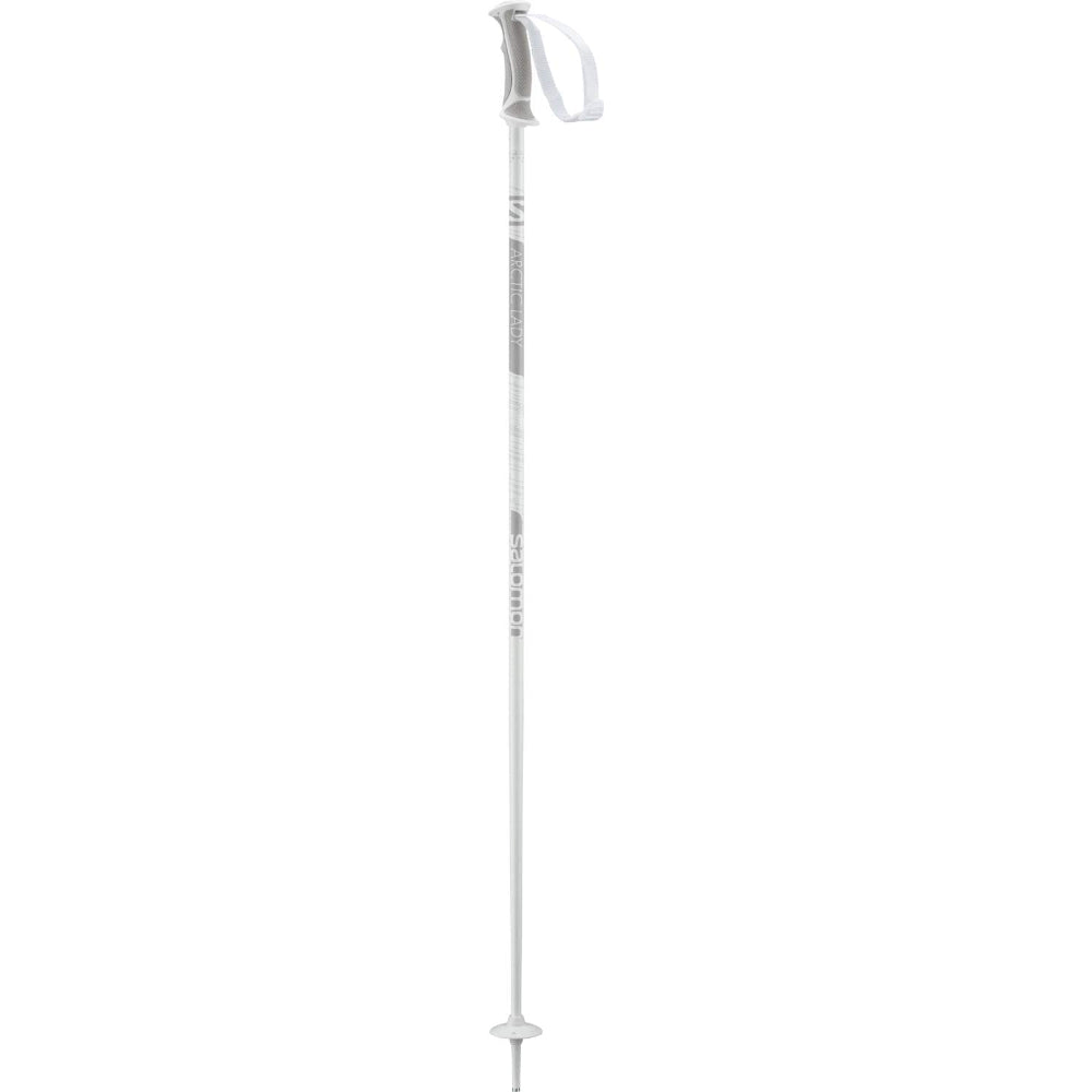 salomon arctic ski poles 2021 Salomon Arctic Lady Poles - White Grey