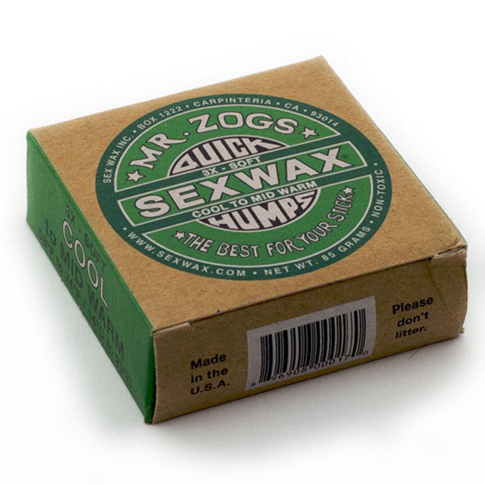 Sex Wax - Cool To Mid Warm - Green Soft