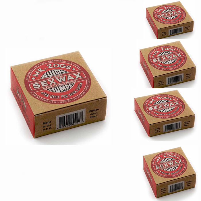 Sex Wax - Warm/Mild Tropic 5 Pack