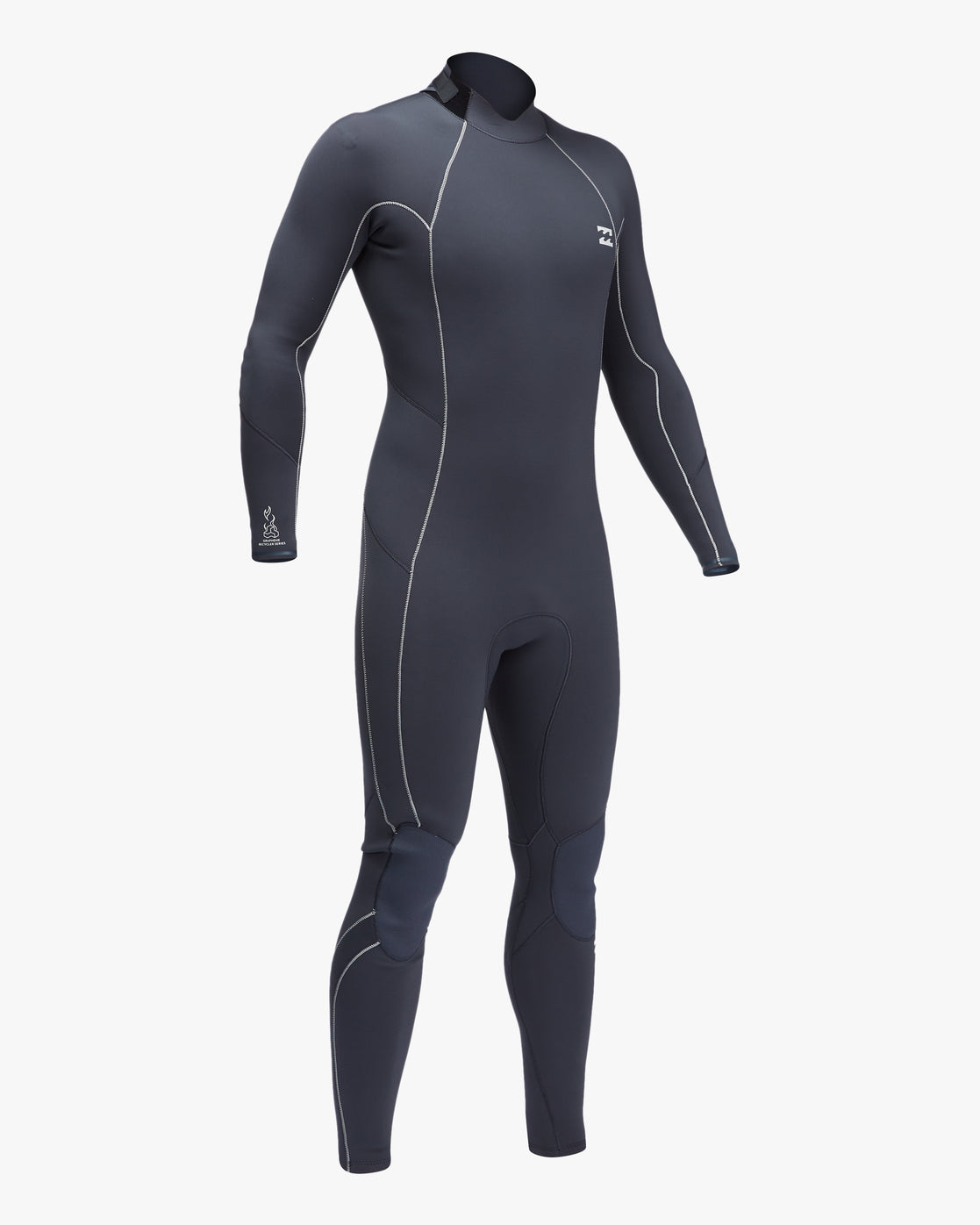 Billabong Absolute 302 Back Zip GBS Full Wetsuit Mens - Graphite