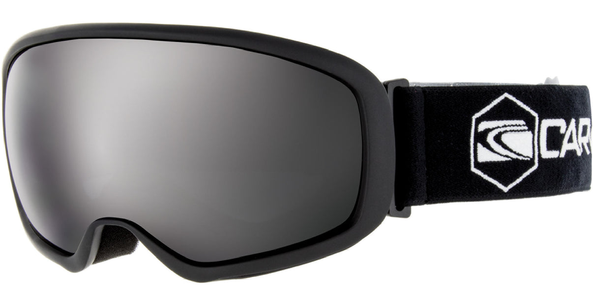 Carve First Tracks goggles - Matte Black Grey - Silver Iridium lens