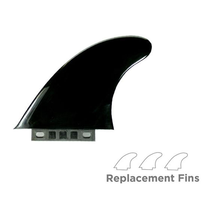 Softlite Big Fin Set - 3 x Fins - Black