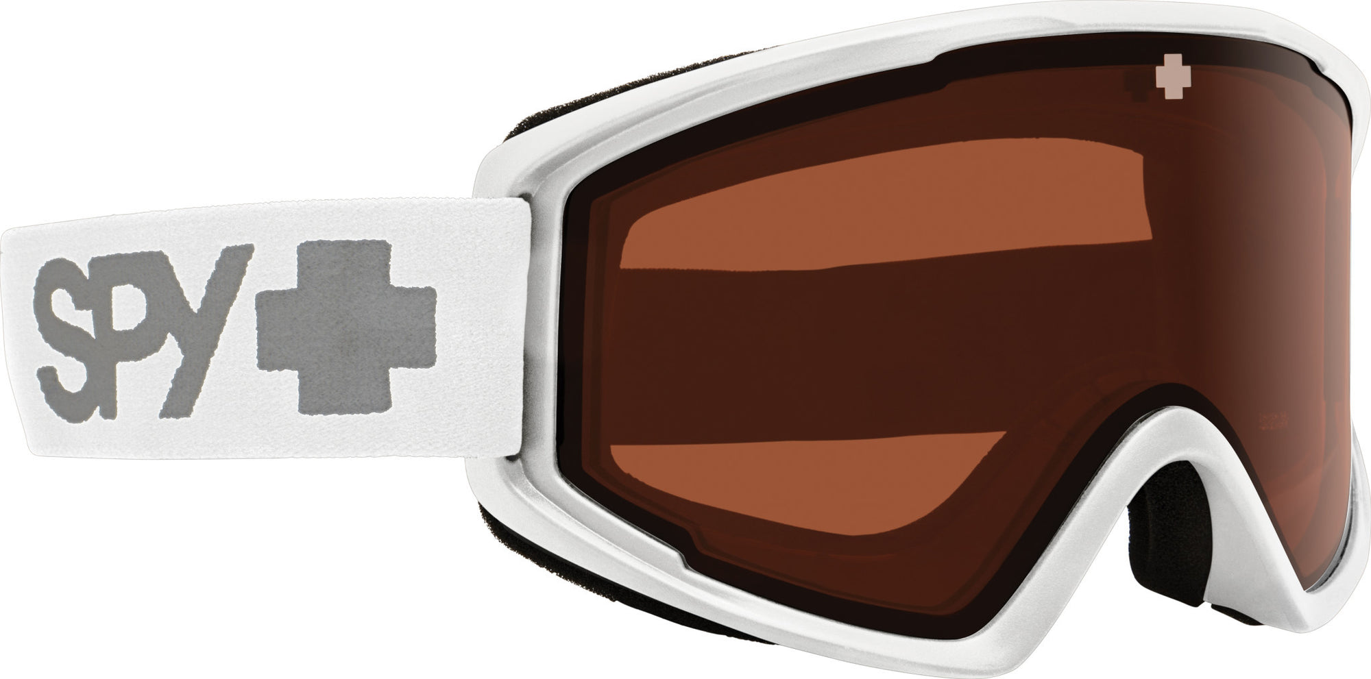 Spy Crusher Elite Goggle Matte White HD LL Persimmon