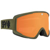 Spy Crusher Elite Goggle Matte Olive HD LL Persimmon