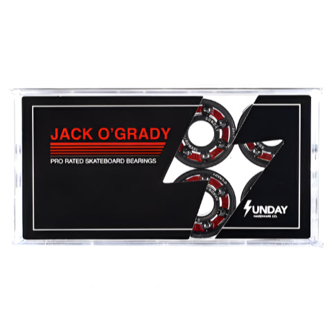 SUNDAY Jack OGrady Pro shieldless skateboard bearings