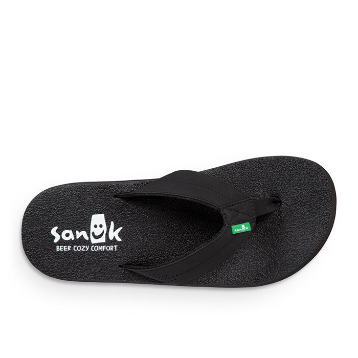 Sanuk Beer Cozy Sandal - Mens Black
