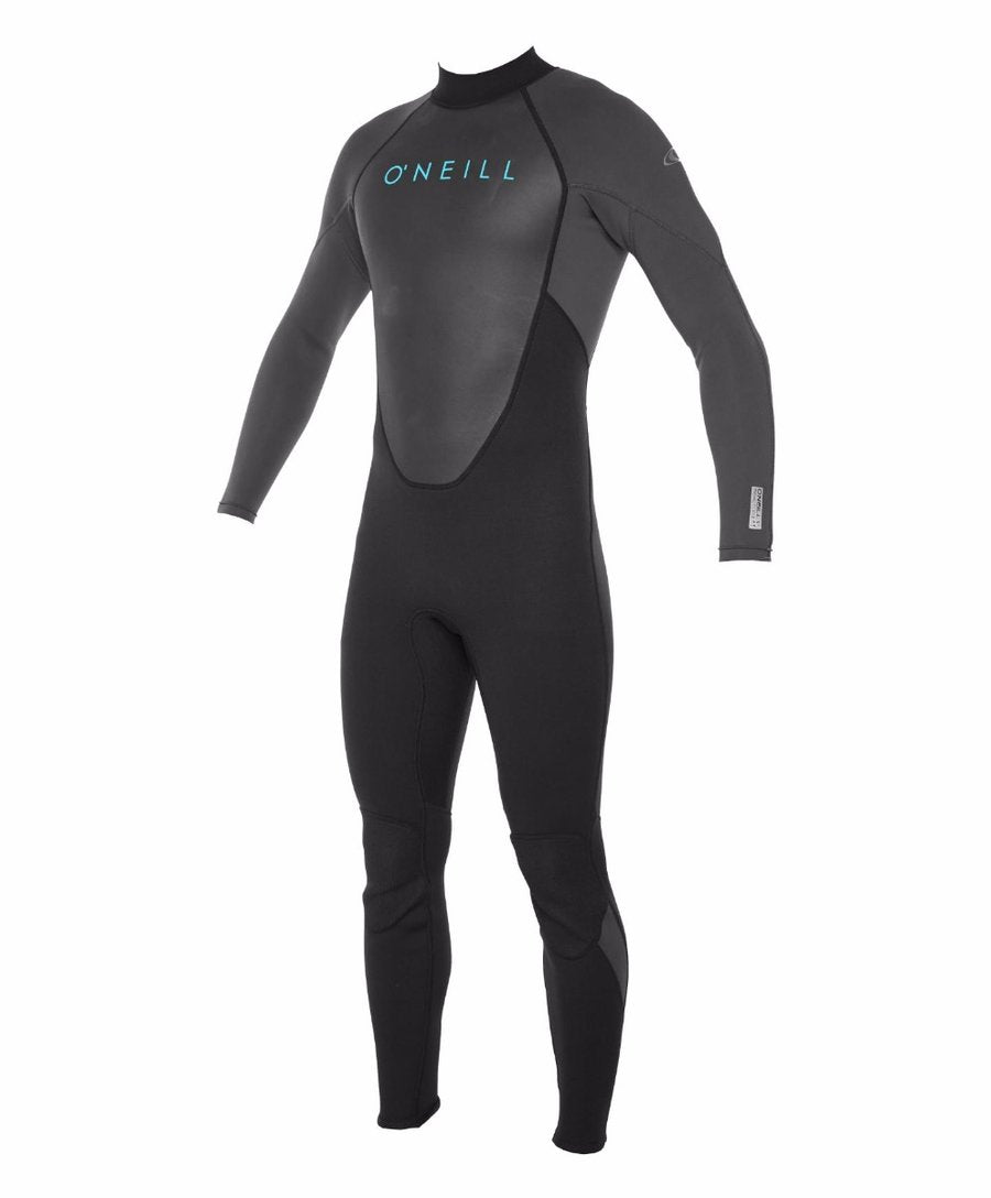 Oneill Reactor Full 3/2mm Wetsuit Mens -Black/Graphite