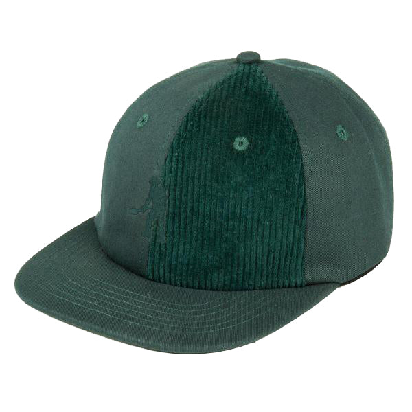 PASSPORT Cord Patch 6 Panel cap - Moss
