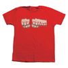Toy Machine Fists Tee - Red