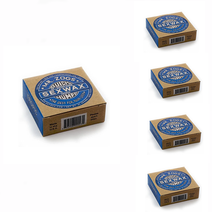 Sex Wax - Tropic 5 Pack - STM Snow Surf Skate