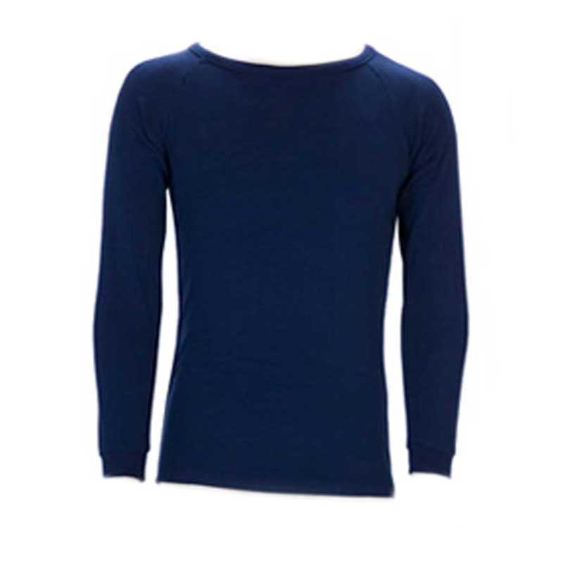 Sherpa Thermal Long Sleeve Top - Kids Navy