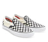 Vans Skate Slip-On Checkerboard Shoes Mens - Black/Off White