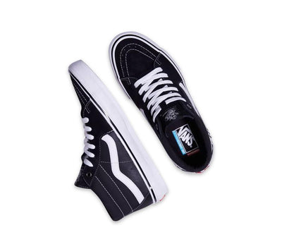 Vans Skate Grosso Mid Shoes Mens - Black/True White